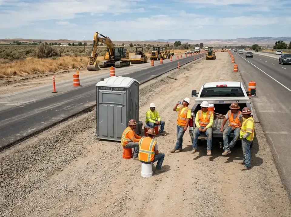 highway-road-construction-crew-007 — frequently asked questions, Porta Potty and Restroom Rentals in Monticello, GA